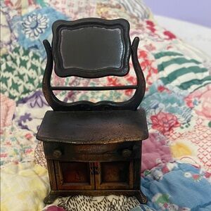 Vintage Miniature Vanity with Mirror